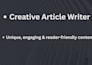 write SEO optimized articles and blogs